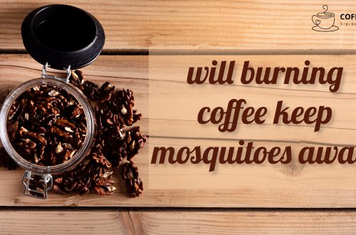 will burning coffee keep mosquitoes away?